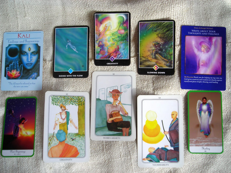 新年のタロットカード